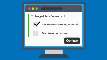Reset password