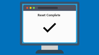 Reset complete