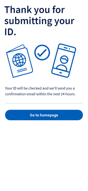 Thank you for submitting your ID screenshot from app.