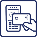 Confirm. A beep indicates successful payment. For extra security you may need to enter your PIN.