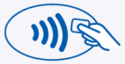 Contactless payment sign