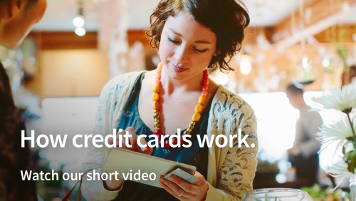 Watch our video for a simple explanation of how credit cards work.