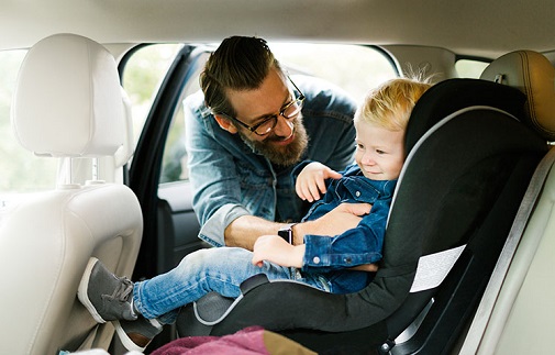 child in car seat