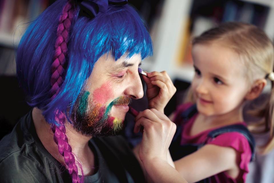 Woman and child