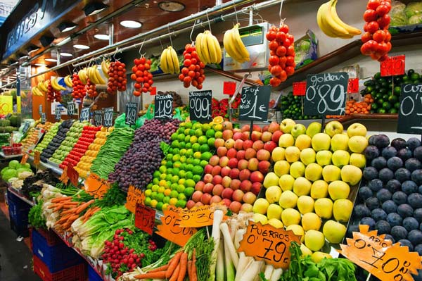 Barcelona Fruit Stall