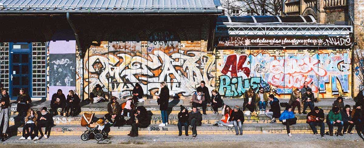 Berlin street scene