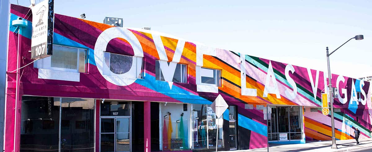 Love Las Vegas Arts by Trenton Larsen and Based Glass with Phillip Limon and Dana Anderson, 2018