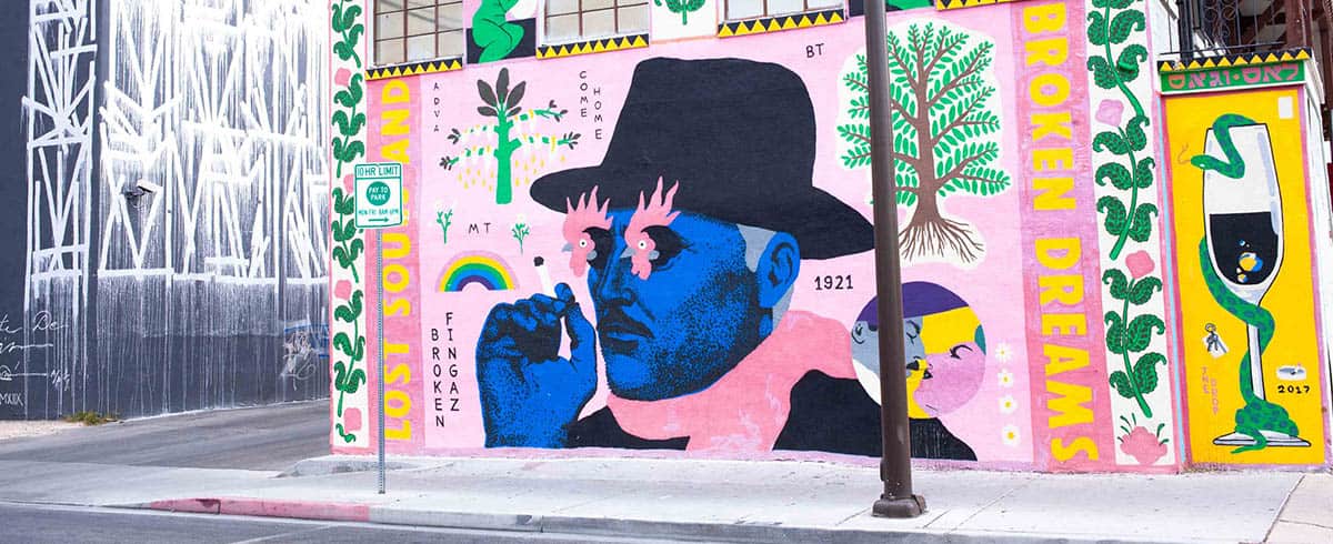 Mural by D*Face, 2013